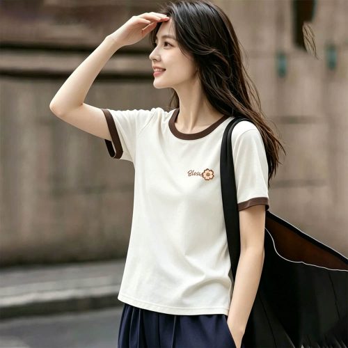 Áo Thun Cổ Tròn Nữ TNF 18005