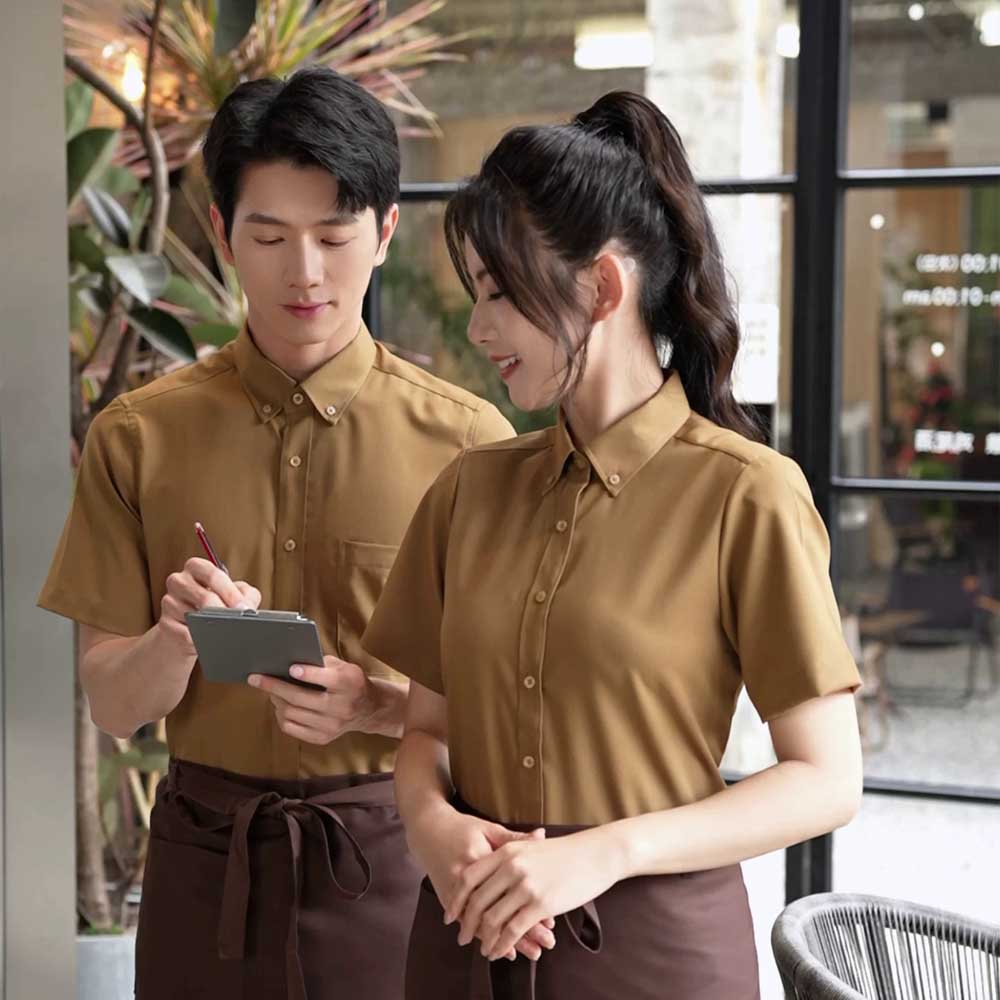 dong-phuc-cafe-gia-re-tnf-140006 Đồng Phục Cafe Giá Rẻ TNF 140006