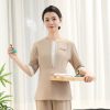 Đồng Phục Spa Giá Rẻ TNF 130008 2 Đồng Phục Spa Giá Rẻ TNF 130008