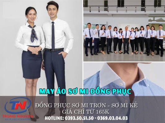 dong phuc ao so mi