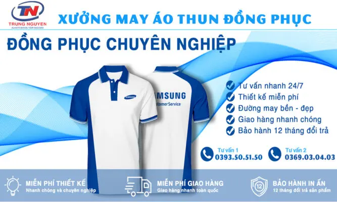 may gia công áo thun