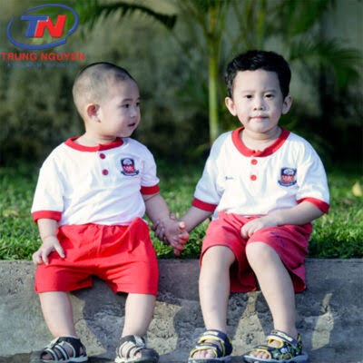 may đồng phục mầm non giá rẻ